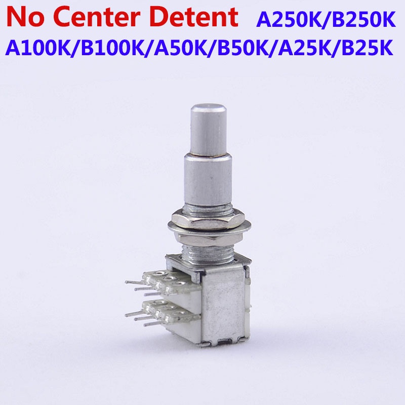 Pf-made in Korea1 ชิ้น Alpha Stacked Dual Concentric Potentiometer(POT) ไม่มีศูนย์กําหนด ( 1121 )