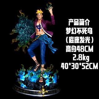 พร้อมส่ง โมเดลฟิกเกอร์ One Piece GK Marco Super Huge Dreamy Undead Bird เรืองแสง GJ0H