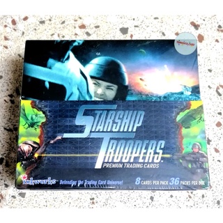 (Sealed Box) กล่องซีลสุ่มการ์ด STARSHIP TROOPERS PREMIUM TRADING CARDS