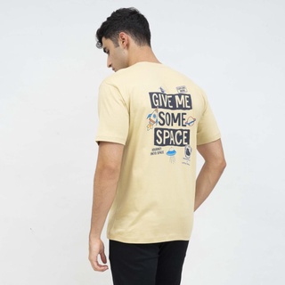 เสื้อยืดแขนสั้น พิมพ์ลาย Some Space houseofcuff X little fresco สําหรับผู้ชาย