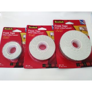 โฟมเทป กาวสองหน้า 3M FOAM TAPE