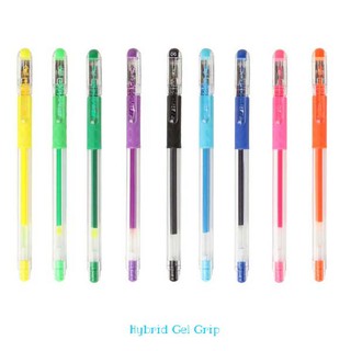 ปากกาเจล Hybrid Gel Grip  คละสี ตรา Pentel