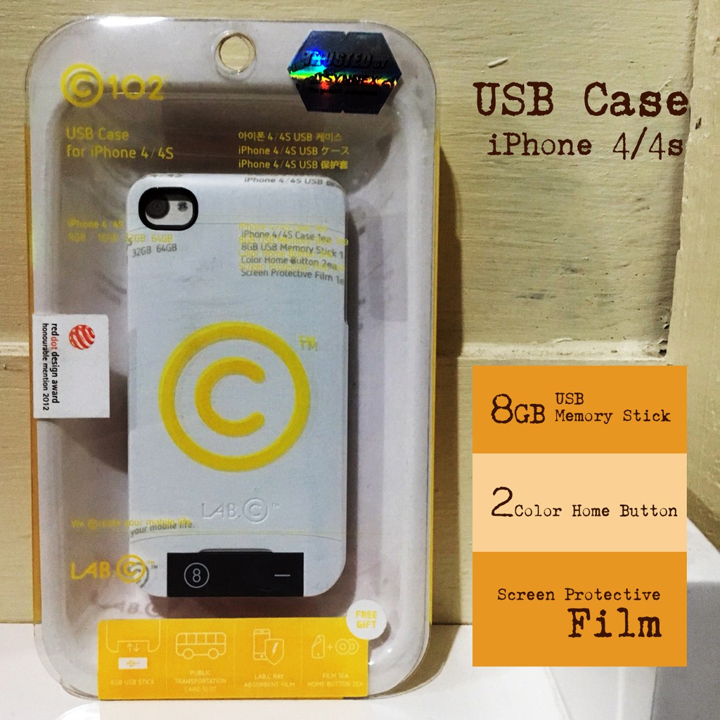 USB Case for iphone4/4s lab c Made in korea