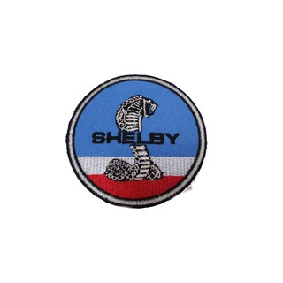 [ตัวรีด เย็บได้] SHELBY ป้ายติดเสื้อ logo Embroidered Sew Iron On Patches Badge