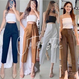 🔥Everyday pants กางเกงทรงบอย พร้อมส่ง🔥