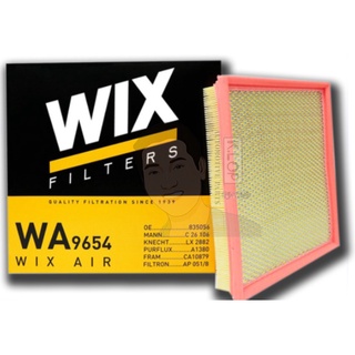 WA9654 กรองอากาศ WIX รุ่น : Chev ครูซ 1.6/1.8 ปี10