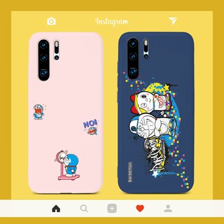 เคสมือถือ Huawei Y7P 2020 Y6P Y5P Y8P Nova 7 7i 6 7 SE 5T 5Z 5 5i Pro Y9 Prime 2019 Y9S Y6S P40 Pro Plus Lite E P20 P30 Pro Plus Y7 Pro 2019 P20 P30 Lite Nova 3e 3i 4e Mate 20 30 Lite Pro Case โดราเอมอน Lovely Design TPU Casing