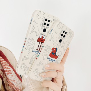 เคสโทรศัพท์มือถือ ซิลิโคนนุ่ม สีพื้น สําหรับ Xiaomi Redmi Note 9 9Pro 9ProMax 9s 9T Pro Max