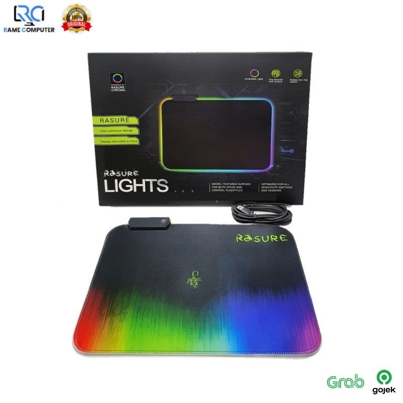 แผ่นรองเมาส์สําหรับเล่นเกม RGB ขนาดเล็ก/แผ่นรองเมาส์ RGB/แผ่นรองเมาส์ LED