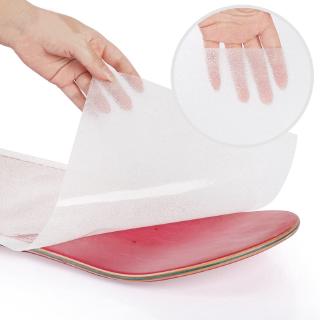 surf skateboard sandpaper griptape cruiser skateboard clear กระดาษทรายติดสเก็ตบอร์ด แบบใส กันลื่น 33*9INCH  ซม.