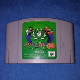 ตลับเกมแท้ N64 โซนญี่ปุ่น: มาริโอ้ กอล์ฟ 64