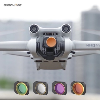 Sunnylife 6 pcs Lens Filters CPL Filters ND4 ND8 ND16 ND32 MCUV Accessories for DJI Mini 3 Pro / Mini 3