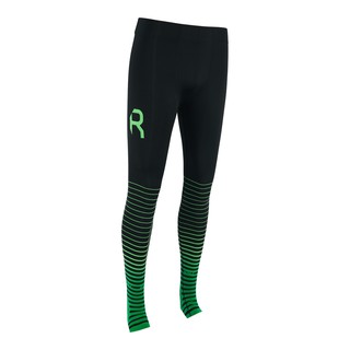 2XU Mens Power Recovery Compression Tights Black/Green  ของแท้ ใหม่มือ1 กางเกงออกกำลังกาย