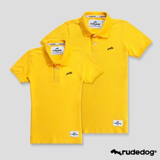 Rudedog By Hashtag เสื้อโปโล ทรงผู้ชาย รุ่น BACKSLASH  สินค้าลิขสิทธิ์แท้