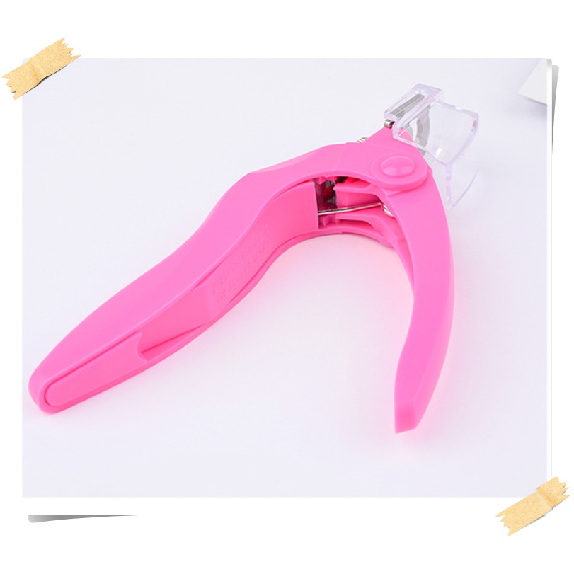 🔥กรรไกรตัดเล็บ PVC ตัดเล็บปลอม มีฝาครอบ กันกระเด็น💥 อุปกรณ์ทำเล็บ ตกแต่งเล็บ พร้อมส่ง