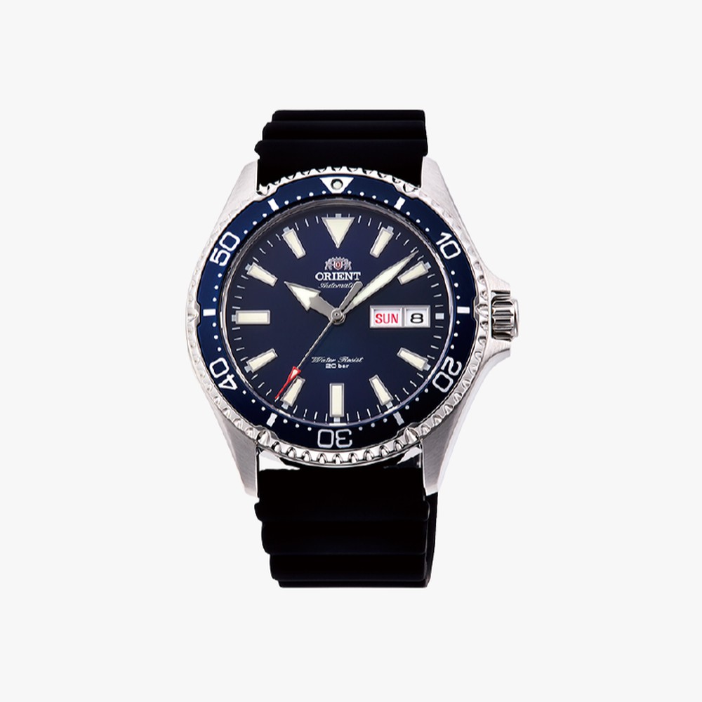 Orient นาฬิกาข้อมือผู้ชาย Mechanical Sports Watch Silicon Strap รุ่น RA-AA0006L
