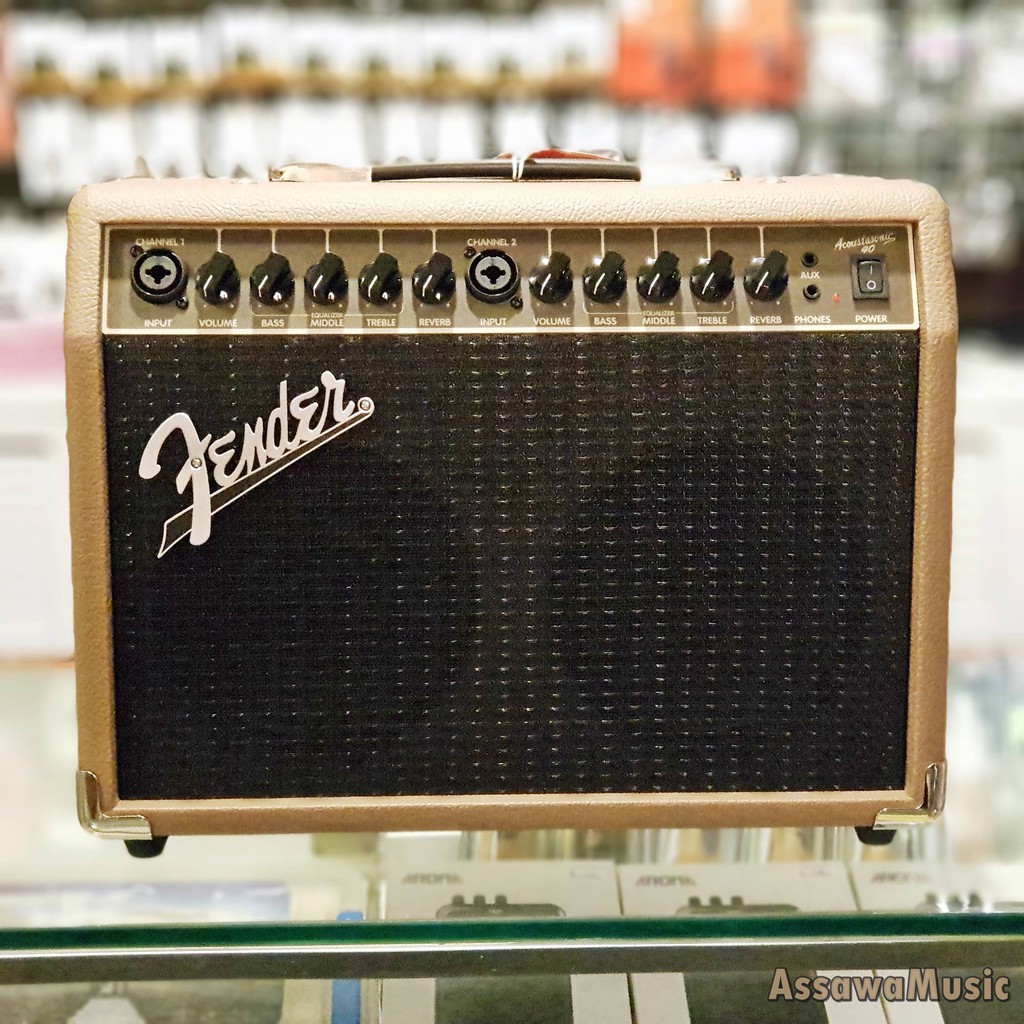 พร้อมส่ง FENDER ACOUSTASONIC 40 ตู้แอมป์ กีต้าร์โปร่ง อคูสติค 40W. ของแท้ ของใหม่