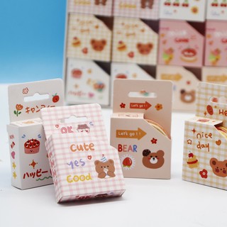 (พร้อมส่ง)เทปสติ๊กเกอร์ ลายการ์ตูน แบบคละลาย