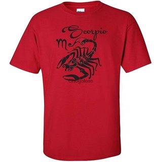 ใหม่ เสื้อยืด พิมพ์ลายกราฟฟิคแมงป่อง Horoscope Ojmmoa86Jccjnb62 สําหรับผู้ชาย