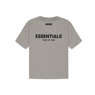 FOG – ESSENTIALS Fleece Logo T-Shirt (DARK OATMEAL)