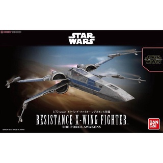 Bandai 1/72 RESISTANCE X-WING FIGHTER STAR WARS 4549660022893 A1