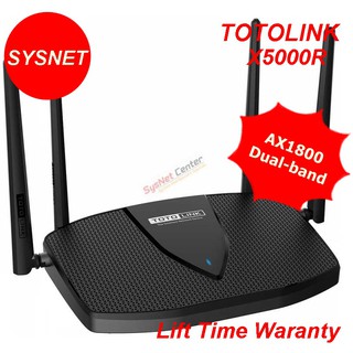 เร้าเตอร์ TOTOLINK X5000R AX1800 Wireless Dual Band WIFI6 Gigabit Router