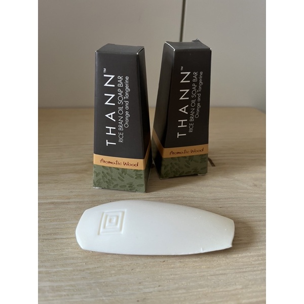 THANN Rice Bran Oil Soap Bar 37g. สบู่กลิ่น Orange&Tongerine