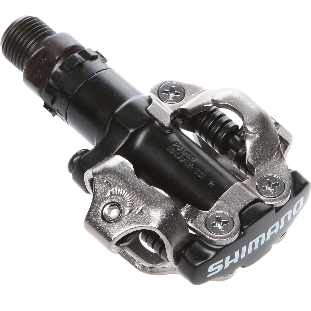 *ประกันบริษัท* บันไดจักรยาน Shimano รุ่น PD-M520 พร้อมคลีท สีดำ บันไดคลีทเสือภูเขา (ของแท้บริษัท)
