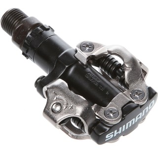 บันไดเสือภูเขา Shimano รุ่น PD-M520 สีดำพร้อมคลีท, ไม่มีทับทิม