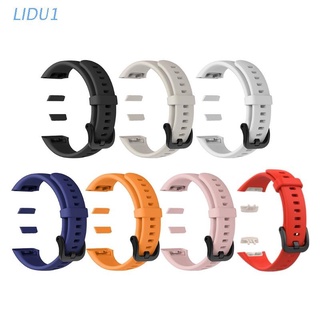 Lidu1 สายนาฬิกาข้อมือซิลิโคนสําหรับ Huawel Band 6 Watch Tpu Silicone