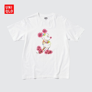 Uniqlo เสื้อยืดแขนสั้น พิมพ์ลาย MICKEY สําหรับผู้ชาย และผู้หญิง (UT) 447170