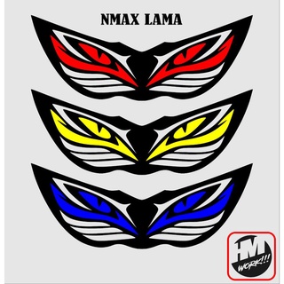 สติกเกอร์ติดโคมไฟ NMAX รุ่นเก่า ดีไซน์ 01