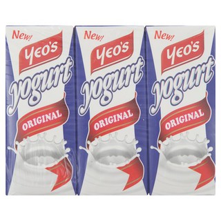 Yeos Original Yogurt 6 x 250ml