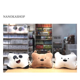 หมอนรองคอ We Bare Bears - Miniso (ราคาต่อ 1 ชิ้น)