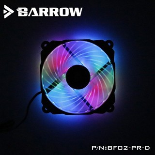 Barrow rariator fan BF02-PR-D Black (จัดส่งในไทย รับประกัน 1ปี)