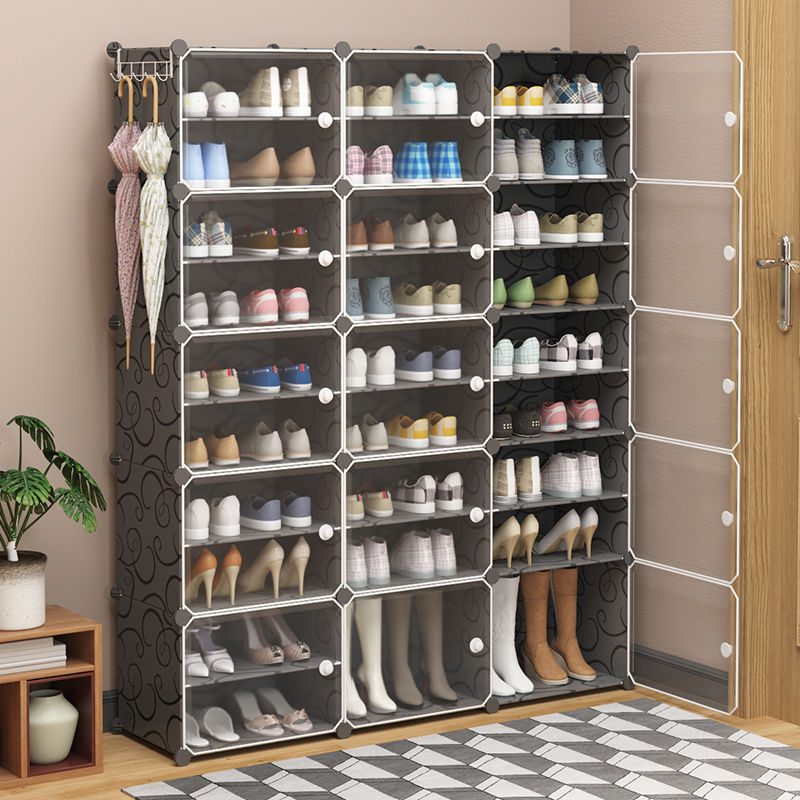 Shoe Cabinet Home Doorway Shoe Rack Simple Multi Layer Dustproof Multi Functional Fully Enclosed Large Capacity Shoe Rac Shopee Thailand