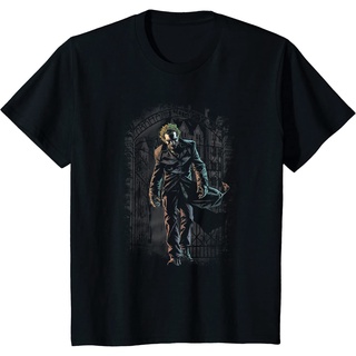 เสื้อยืดครอปเสื้อยืด ระบายอากาศ พิมพ์ลายแบทแมน Joker Leaves Arkham สไตล์เกาหลี สวมใส่สบายS-5XL