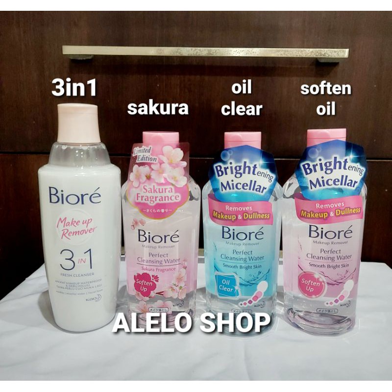 biore 3 in 1 fresh cleanser