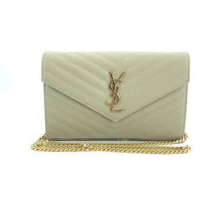 YSL WOC9” BEIGE GOLD HARDWARE