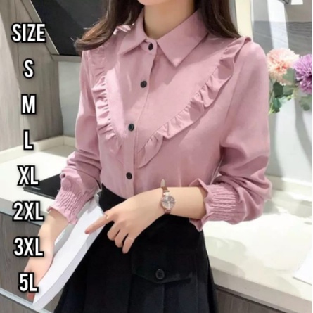 เสื้อเกาหลีจัมโบ้ | เสื้อท็อปเกาหลีจัมโบ้ ไซส์ SML XL 2XL 3XL 4XL | เสื้อเมย์ลีน | เสื้อผ้าเกาหลีจัม