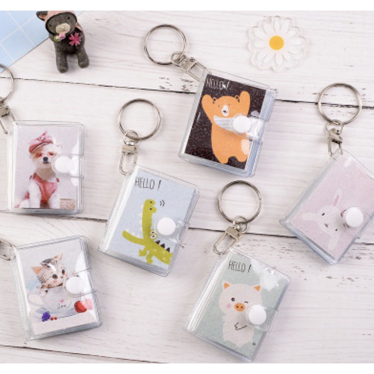 [พร้อมส่ง] แฟ้มจิ๋ว แฟ้มใส สำหรับใส่ ID Photo มี 2 ขนาด