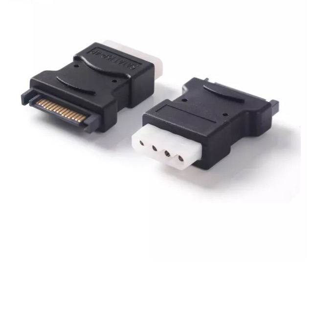 ลดราคา Best 1 Pack 15Pin Sata Serial ATA ชาย Molex IDE 4 ขาหญิง M-F Hard Drive Adapter power สาย Power #ค้นหาเพิ่มเติม สายเคเบิล SYNC Charger ชาร์จ อะแดปเตอร์ชาร์จข้อมูลปฏิบัติ Universal Adapter Coolระบายความร้อนซีพียู การ์ดเสียง