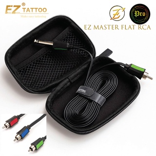 สาย RCA M Master Pro Cord FLAT RCA  อุปกรณ์สัก EZ Master Flat RCA EZ