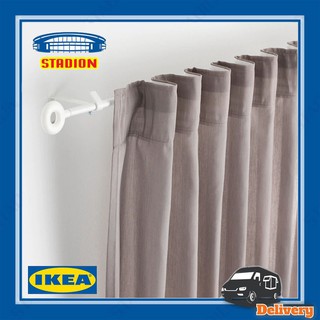 ชุดราวผ้าม่าน ชุดราวม่าน สีขาว อีร์ย่า อีเกีย Curtain rod IRJA IKEA