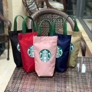 ถุงกาแฟ starbucks เนื้อผ้าเคลือบกันน้ำ (Star02)