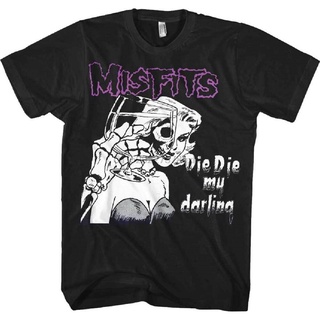 ใหม่ Misfits Band Die Die My Darling Punk Danzig เสื้อเชิ้ต สําหรับผู้ชาย (SML-2XL) badhabitmerchS-5XL