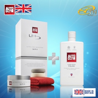 Ultra High Definition Wax 120 g.  + Super Resin Polish 500 ml.