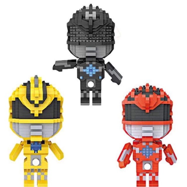Legonano เลโก้ นาโน lego nano set ขบวนการpower renger size xxl 3กล่อง
