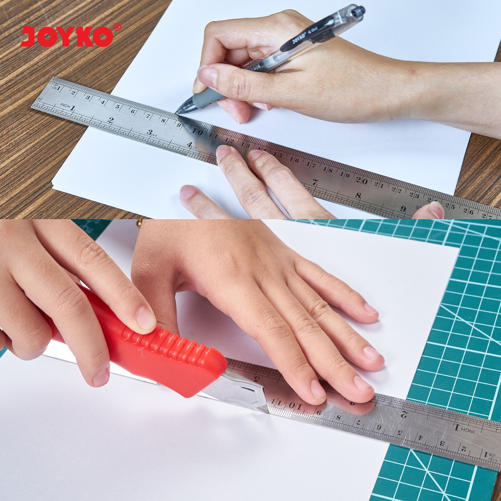 JOYKO RULER 30CM สแตนเลส / JOYKO IRON RULER 30CM RL-ST30