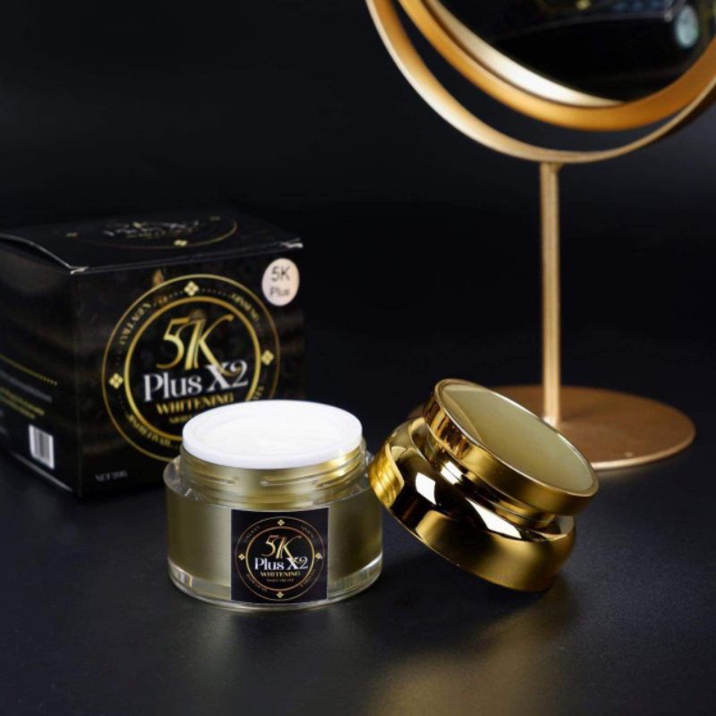 5K Plus X2 whitening night cream